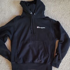 Champion Black Pullover Hoodie